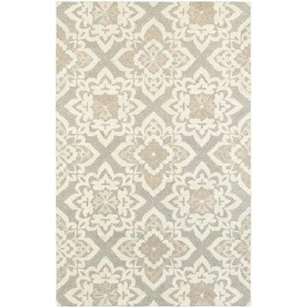 Oriental Weavers 3 ft. 6 in. x 5 ft. 6 in. Rectangle Craft Area Rug, Grey and Sand C93004106167ST